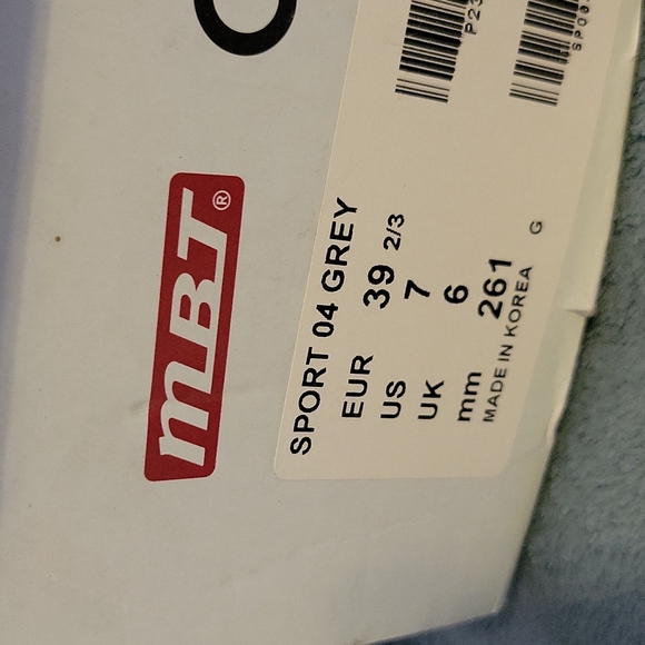NEW $234. MBT by Swiss Masai Sport Gray Barefoot Technology Shoes sz 7 Sport - Picture 9 of 9